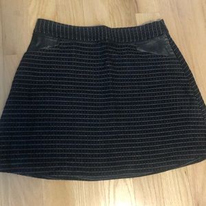 Black Blue skirt with pockets. The Limited. Size 8